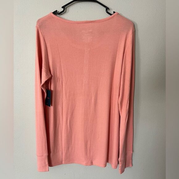 Tommy John Lounge Downtime Henley Shirt Dress Soft - Picture 2 of 11